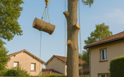 Abattage d’arbres en zone urbaine : comment garantir la sécurité des habitations voisines ?