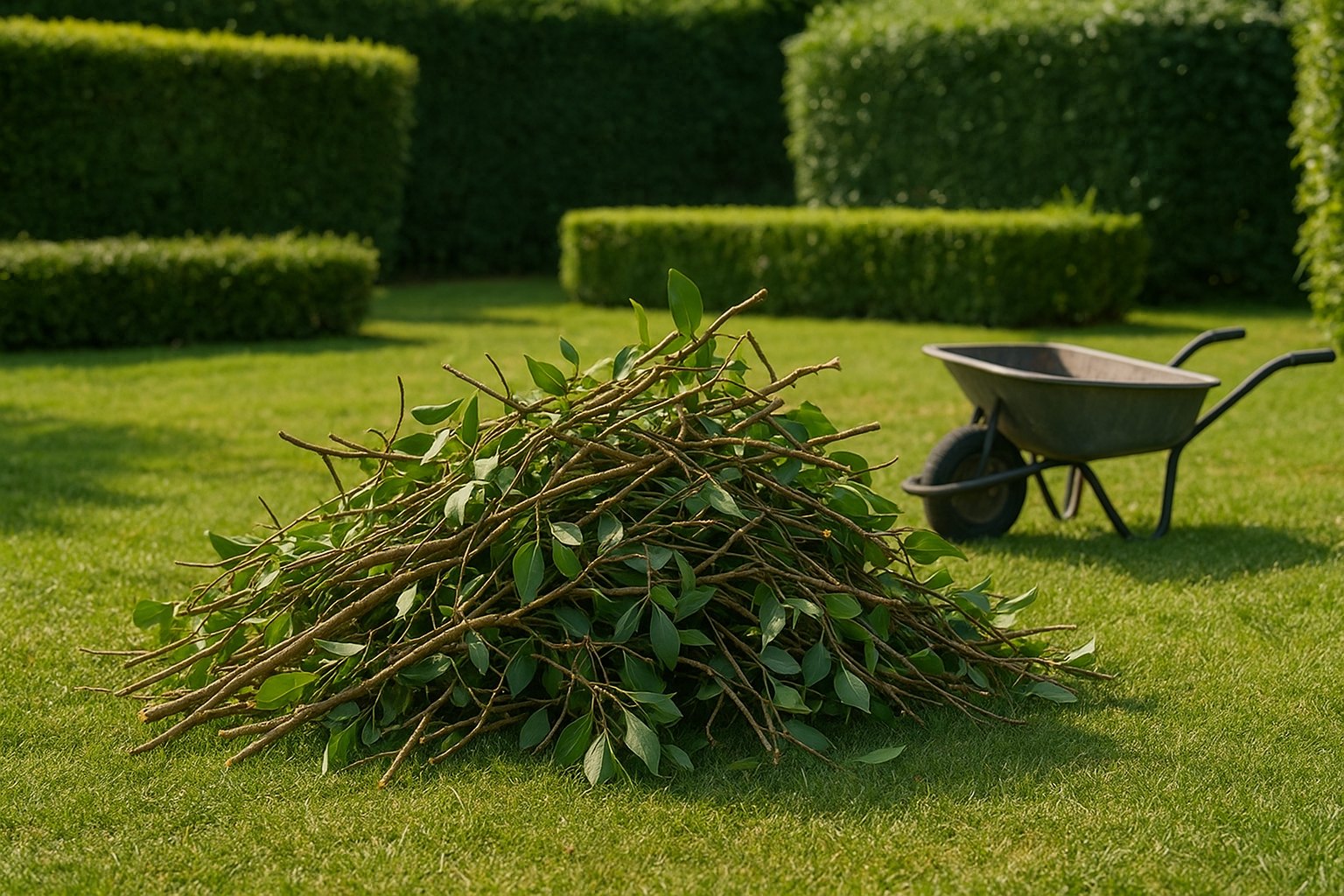 taille-des-arbres-camaran Branches élaguées jardin Toulouse